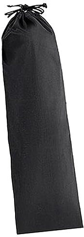 Nylon Beutel mit Kordelzug, Tragbare Aufbewahrungstasche, Camping Träger, Organizer, Tragetasche für Wandern, Angeln, Zeltstangen, Rucksackreisen, Rei, 15 cm x 60 cm