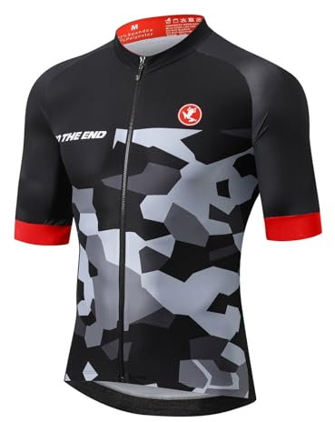 UGLY FROG Cycling Jersey Men Short Sleeve Bicycle Clothing with Pockets Breathable Quick Dry Summer