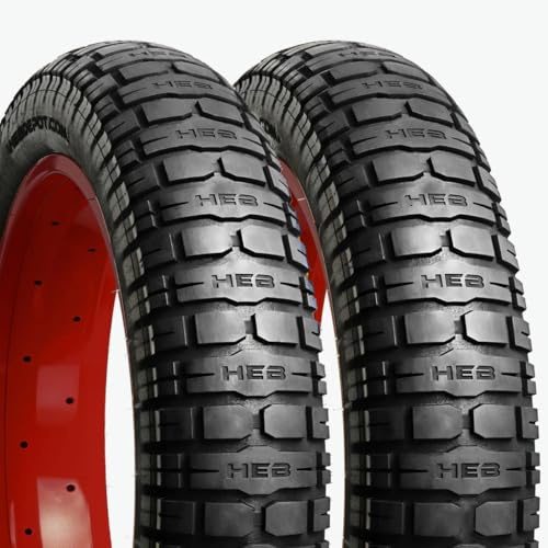 HEB VIPERESS - Neumático Grueso de 20 x 4.0 - Neumáticos de Bicicleta eléctrica Resistentes a pinchazos, neumático de Bicicleta Gruesa de 20 x 4 para Bicicleta eléctrica, MTB, Resistente y Todo