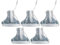 Concept4u 5 x Metal Kentucky Mop Fitting Clip Kentucky Mop Head Clip Secured Attachment Between Mop Heads & Kentucky Mop Handle