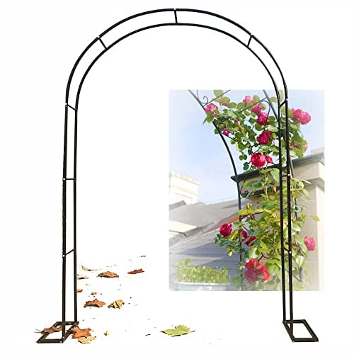 Metallbogen für Gartenhochzeiten, Laube für Kletterpflanzen drinnen und draußen, Ballonbogen-Set, Dekoration, Blumenständer, Hintergrundrahmen