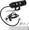 Barra Luminosa Anteriore Moto,Kit Faro Plug and Play Lampada di Guida Faro con Interruttore e Staffa di Montaggio per Motocross,Dirt Bike,Pit Bike,E-Bike,ATV,UTV