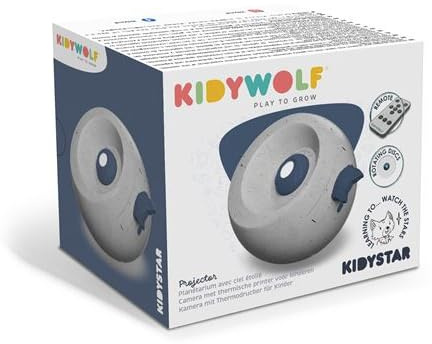 KIDYSTAR - Planetarium HD avec 6 disques rotatifs Bleu