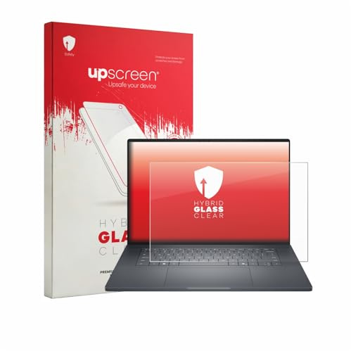 upscreen Schutzglas für Dell Pro Precision 7 Series 16 Schutzfolie Panzer Folie Glas [Extrem Kratzfest 9H, Anti-Fingerprint, Ultra-Transparent]