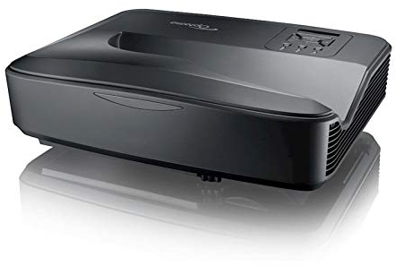 Optoma ZH420UST DLP-Projektor, Laser/Phosphor, 3D, 4000 Lumen, Full HD (1920 x 1080), 16:9-1080p, Ultra-Kurzwurf-Objektiv, Schwarz