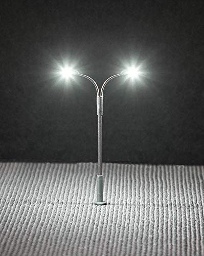 Faller LED-Straßenbeleuchtung Peitschenleuchte Doppelausleger Andys Hobby Shop 272221