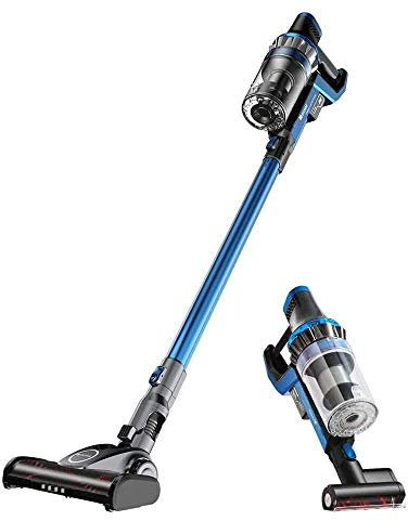 Proscenic P10 Kabelloser Staubsauger, leistungsstark, 22000 pa, beutellos, mit Touch-Display, wiederaufladbar, Akkulaufzeit 40 Minuten, 4 Saugstufen für breite Verwendung