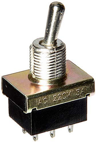 3 A / 220 VAC ON/ON DPDT 2 posizioni 6-Terminals Toggle Switch 2 pezzi