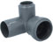 Bogen Kunststoff HT-Rohr Installation Abwasser 50 x 32 mm 90° Grau NEU (Links)