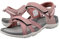GRITION Sandali Sportivi Donna，Sandali estivi per sport all'aria aperta Signora Escursionismo Trekking Scarpe Estate Sandali Open Toe Regolabile Scarpe Passeggio Rosa 41eu