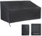 CHEYLIZI 4 Sitzer Gartenbank Abdeckung Schutzhülle für Gartenbank, Winterfest, UV-Beständig, Winddicht, Reißfest Oxford Gewebe Bank Hülle Gartensofa Abdeckplane, 190x66x89cm
