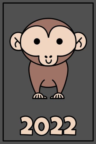 Termin Kalender 2022 I Affe I Äffchen I Monkey: Planer I Organizer I Wochenplaner I Wochenkalender I Jahresplaner I Studienplaner I Tagebuch I Office Planer - Organisieren & Notieren - ca. DIN A5