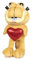 Play by Play Garfield Plüschfigur mit Herz, 35 cm