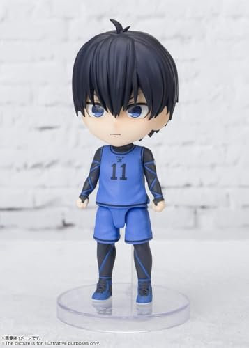 TAMASHII NATIONS Bandai Blue Lock - Yoichi Isagi, Spirits Figuarts Mini Action Figure
