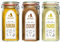 Goldene Milch BIO Gewürzset | EDEL KRAUT - BIO Kurkuma & BIO Ceylon Zimt & BIO Ingwer im Premium XXL Glas - 100% naturreine Gewürze aus kontrolliert biologischem Anbau