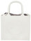 Armani Exchange Women's Bubble Bag Tote S, Off White