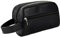 Valleycomfy Handgelenk-Clutch für Herren und Damen, kleine weiche Handtasche für Damen und Herren mit Riemen, Reise-Beauty-Case, Damen-Pochette Kosmetiktasche, Schwarz
