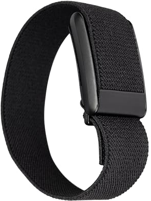 The Fresh Strap Geruchsresistentes Bizepsband, kompatibel mit den Whoop 5.0-Bändern, atmungsaktives Nylonband für Bizeps, Bizepsbänder, kompatibel mit Whoop. (Schwarz)