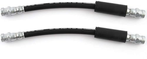 ROBUST 2x Bremsschlauch Hinten Innen für Audi A3 Seat Altea Leon Toledo Skoda Octavia Superb Yeti VW Caddy Derby Eos Golf Plus Golf V VI Jetta Scirocco 1K0611775 1K0611775A