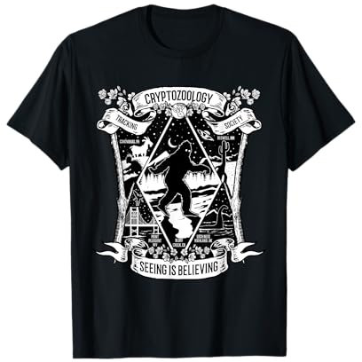 Les recherches de la société de suivi de la cryptozoologie croient aux cryptides T-Shirt