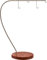 Sonic Energy Cosmic Bamboo Chime Stand – Stilvoller Halter für 4 Klangspiel Instrumente – 47,3 x 58,5 cm – Aus Ki Bawang Holz und Stahl (CBCS4)