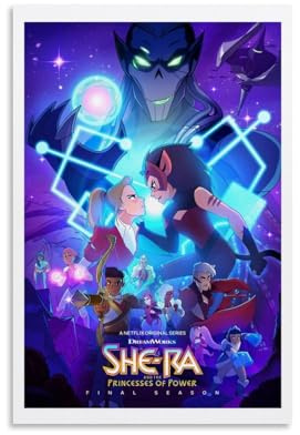 ZBSXLBNG She_Ra Poster Dekorative Malerei Leinwand Wandkunst Wohnzimmer Poster Schlafzimmer Malerei 12x18inch(30x45cm)