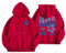 Cokbyavla Pullover in Kastenform für Damen, langärmlig, mit Taschen Stoffjacke Damen (Red, L)