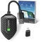 Esziluoky Wireless Carplay Adapter,Upgrade Plug & Play Wireless CarPlay Dongle Converts Wired to Wireless Fast and Easy Use Compatible Android & iPhone