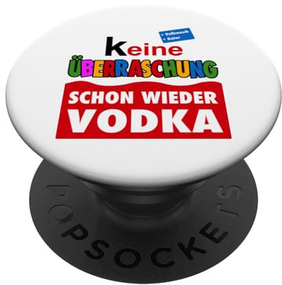 Lustiges Vodka Kostüm , Wodka , Malle Party , Mallorca PopSockets Klebender PopGrip