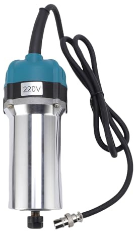 Fafeicy 800 W Compact Variable Speed ​​Palm Router Timmer de Madera para Especialistas en Carpintería CNC Kit 6 Velocidad (EU enchufe 220V)