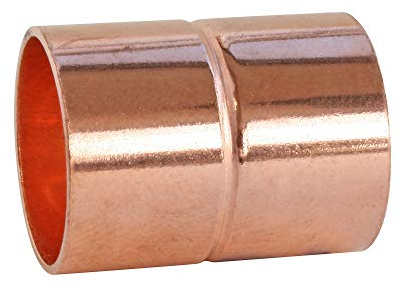 SOMATHERM FOR YOU, Raccord cuivre à souder manchon égal Ø14 - Idéal pour plomberie, réseaux d'eau sanitaire et chauffage - Conforme NF - Installation sur tube cuivre uniquement