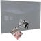 Colours-Manufaktur Magnettafel Magnetwand inkl. 4 Magnete (grau, 60 x 90 cm)