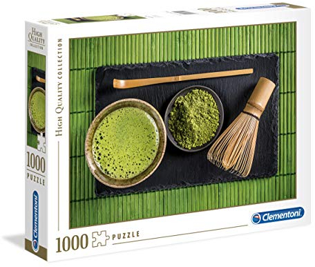 Clementoni 39522 Matcha Tee – Puzzle 1000 Teile, buntes Geschicklichkeitsspiel für die ganze Familie, Erwachsenenpuzzle ab 9 Jahren