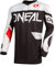 O'NEAL | Motocross-Trikot | Enduro MX | Atmungsaktives Material, Gepolsterter Ellbogenschutz, Passform für maximale Bewegungsfreiheit | Element Jersey Racewear | Erwachsene | Schwarz Weiß | Größe L