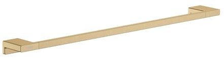 hansgrohe AddStoris - Badetuchhalter, Handtuchhalter für Wandmontage, verdeckte Befestigung, Badezimmer Zubehör, Brushed Bronze, 41747140