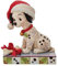 Enesco Disney Traditions 101 Dalmatiner-Glücksfigur – Weihnachten