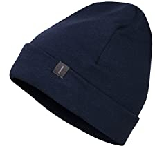 Dilling Mütze aus natürlicher Merinowolle für Kinder Navy 98-152