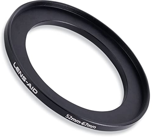 Lens-Aid Step Up Ring 58-77mm für Kamera Objektiv: Filter-Adapter aus Metall für ND, UV, Polfilter etc. - Adapterring kompatibel zu Sony Canon Nikon Fujifilm Olympus Pentax Leica Sigma Tamron