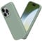RhinoShield Case kompatibel mit [iPhone 15 Pro Max] | SolidSuit - Stoßdämpfende & schlanke Schutzhülle mit Premium Finish - 3.5 Meter Fallschutz - Salbeigrün