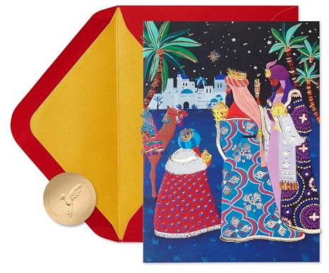 Papyrus Religiöse Weihnachtskarten in Box mit Umschlägen, besondere Geschenke (12 Stück)