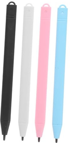 Ipetboom 4-Teiliges Set LCD-Stift Stylus Stift Ersatzstift für LCD-Schreibtafel Stift für LCD-Schreibblock LCD-Schreibblock-Stift-Ersatz Eingabestift für digitales Schreibbrett Plastik