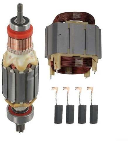 Amplificateur RF 45-1100 MHz, amplificateur numérique RF DTMB, amélioration du signal TV classe A 4 W avec radiateur pour stator rotatif et ensemble de balais de carbone applicable pour HR4003C