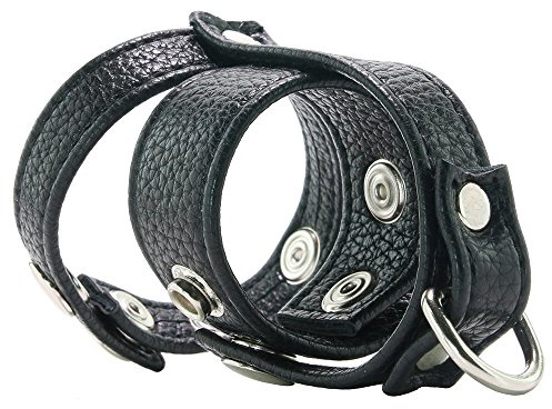 Cock Ring With 1 Ball Stretcher And Weightring