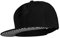 WIESNROCKER Herren Snapback Mütze, Schwarz, One size