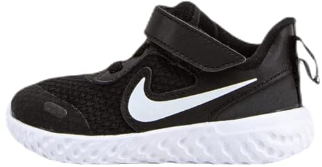 Nike Unisex Kinder Revolution 5 (TDV) Running Shoe, Black White Anthracite