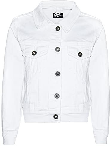 A2Z 4 Kids Girls Jackets Denim Style Trendy Fashion Jeans Jacket Stylish Coats for Girls New Age 3-13 Years