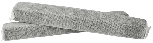 vhbw 2x Air Filter compatible with Miele K 14824, K 14827, K 28202, K 28463, K 31542, K 32122, K 32142 Fridge - Activated Carbon