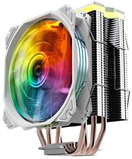 Nfortec CENTAURUS X Ventilador CPU 4 Pipes 120mm A-RGB PWM Blanco
