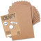 25x Vintage Kraftpapier in Rosa - DIN A4 21 x 29,7 cm - 210 x 297 mm - 225 g/m² natur Recycling-Papier, ökologisch Bastel-Karton Einzel-Karte - UmWelt by GUSTAV NEUSER