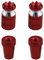Ruiwaer M3 Metall Taranis X9D TX Transmitter Gimbal RC Transmitter Stick Ends (2 Köpfe, 2 Enden)